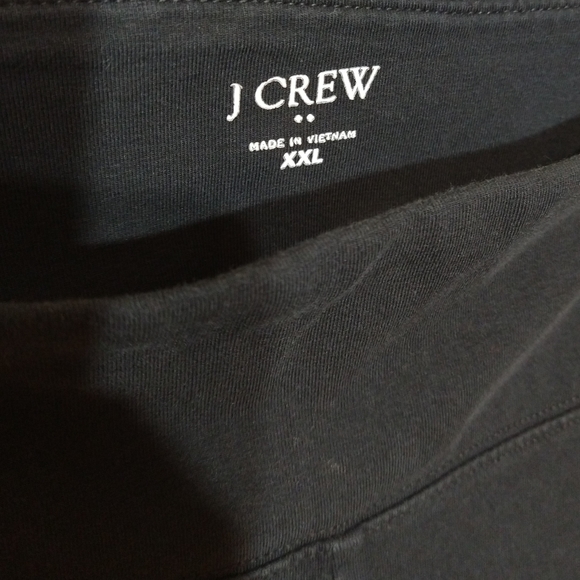 🌹J. Crew Factory Cropped Everyday Leggings XXL Black - Picture 5 of 8